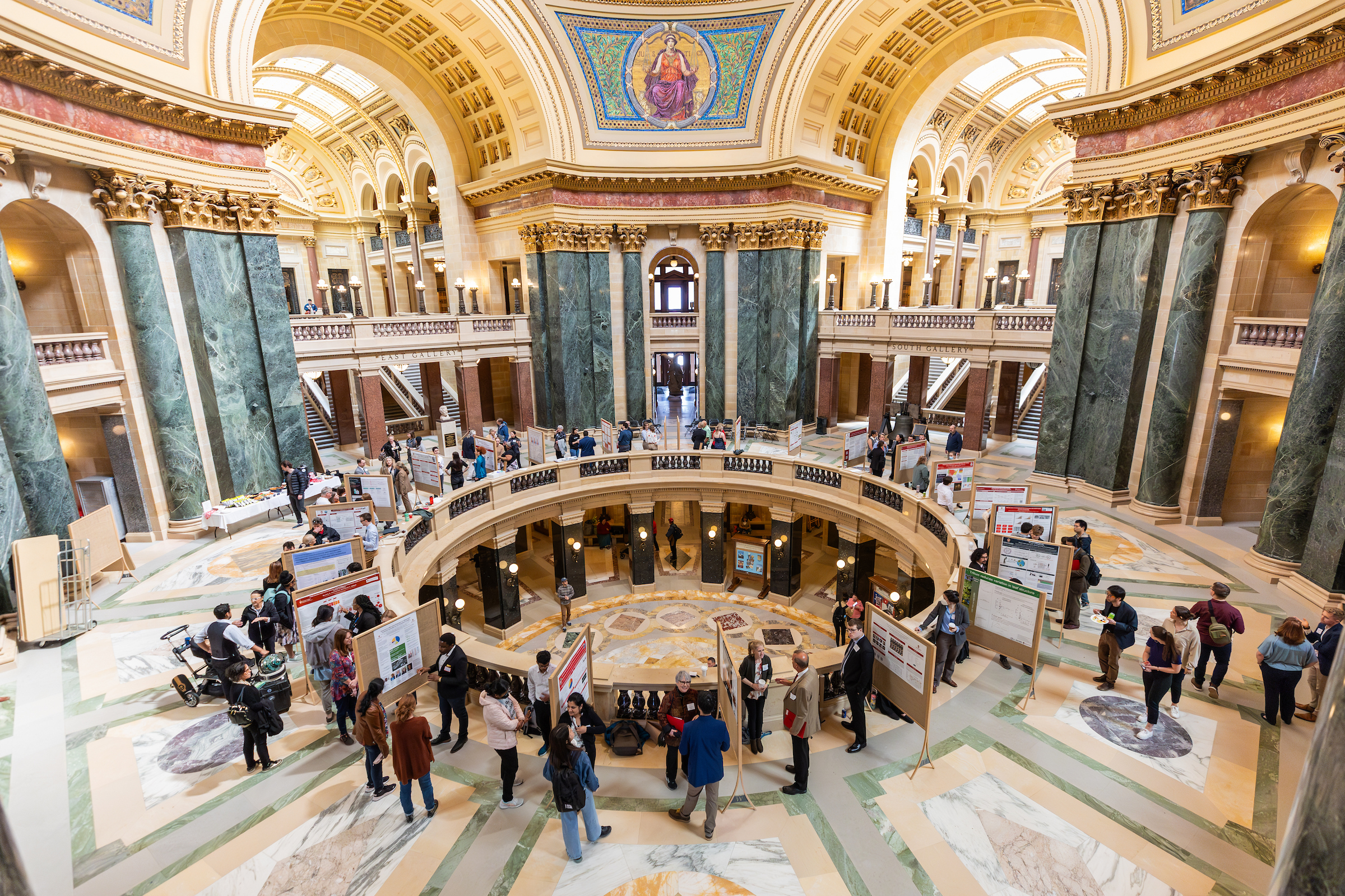 The Capitol rotunda